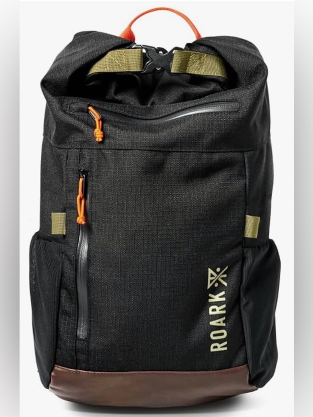 Roark Passenger 27L 2.0 Backpack, Travel Day Pack with Laptop Storage, Black